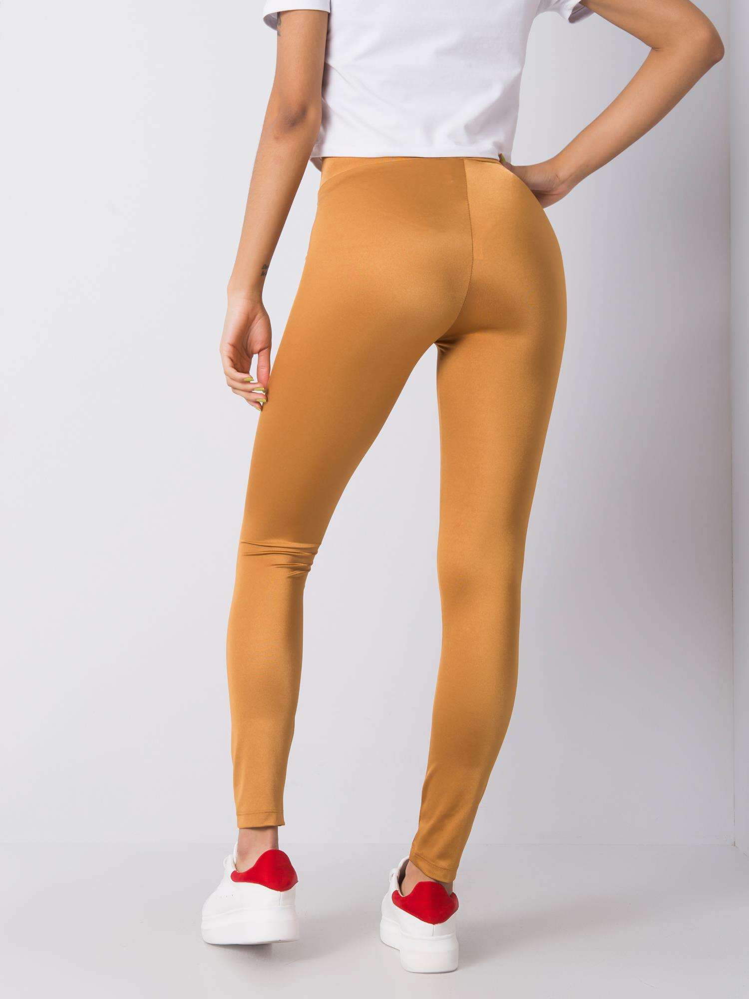Golden leggings Bernardita RUE PARIS