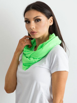 Fluo grüne Halswärmer.