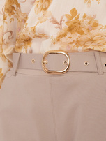 Fango garniturowe spodnie z prostą nogawką RUE PARIS 