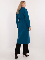 Hurt Morski długi płaszcz z paskiem OCH BELLA