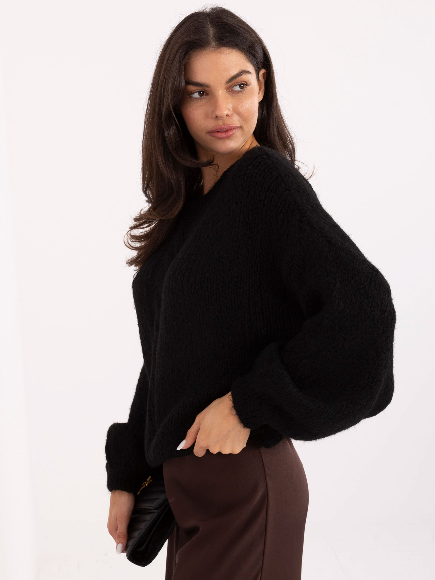 Sweter czarny
