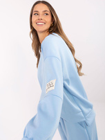 Hurt Jasnoniebieski dresowy komplet ze spodniami joggerami