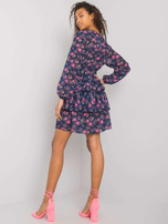 Granatowa sukienka na co dzień Elois RUE PARIS