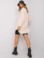 Beżowa długa koszula Edvina