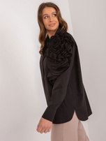 Hurt Czarna koszula klasyczna z bawełny