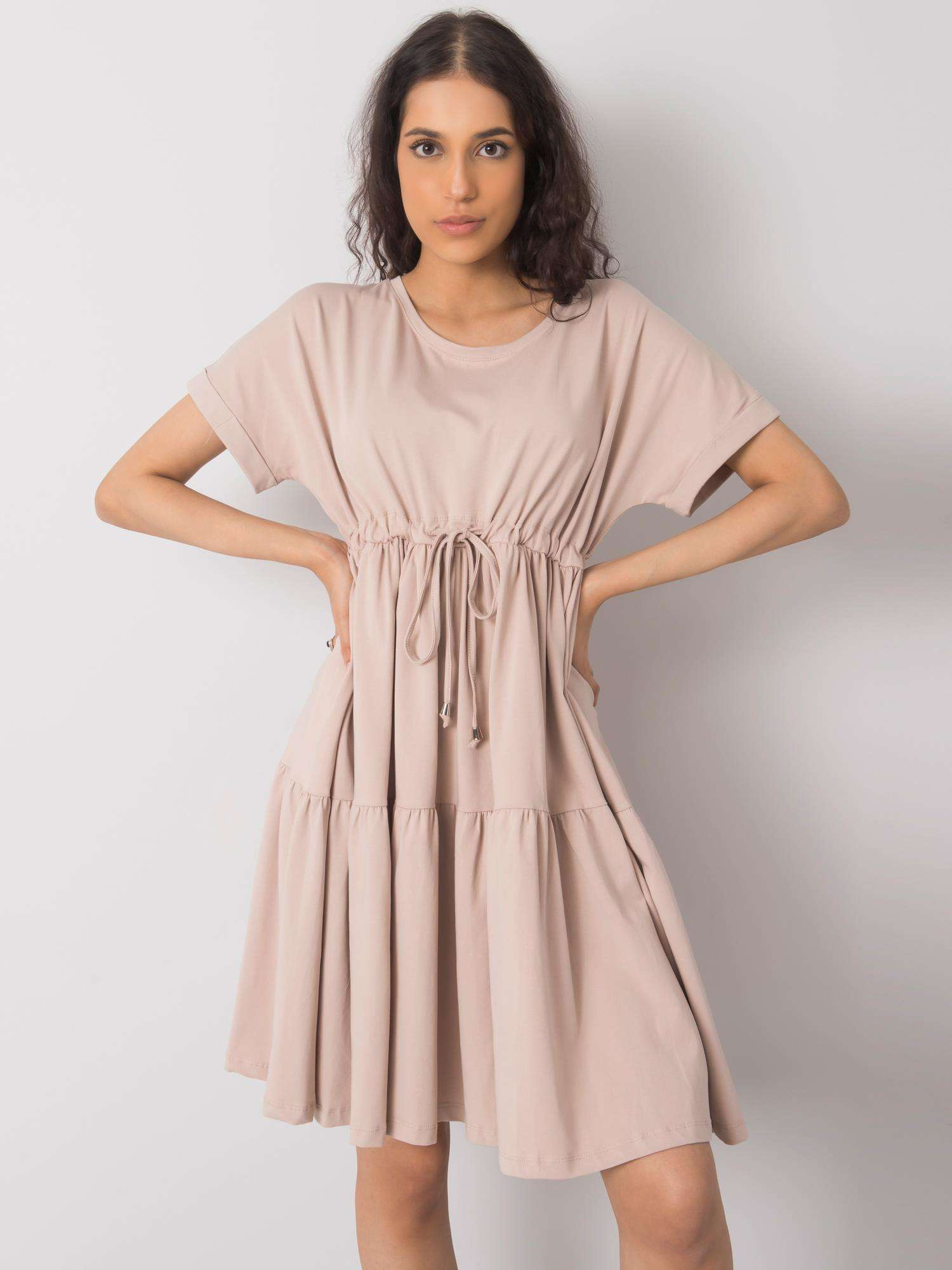 Beige casual dress Sebille RUE PARIS