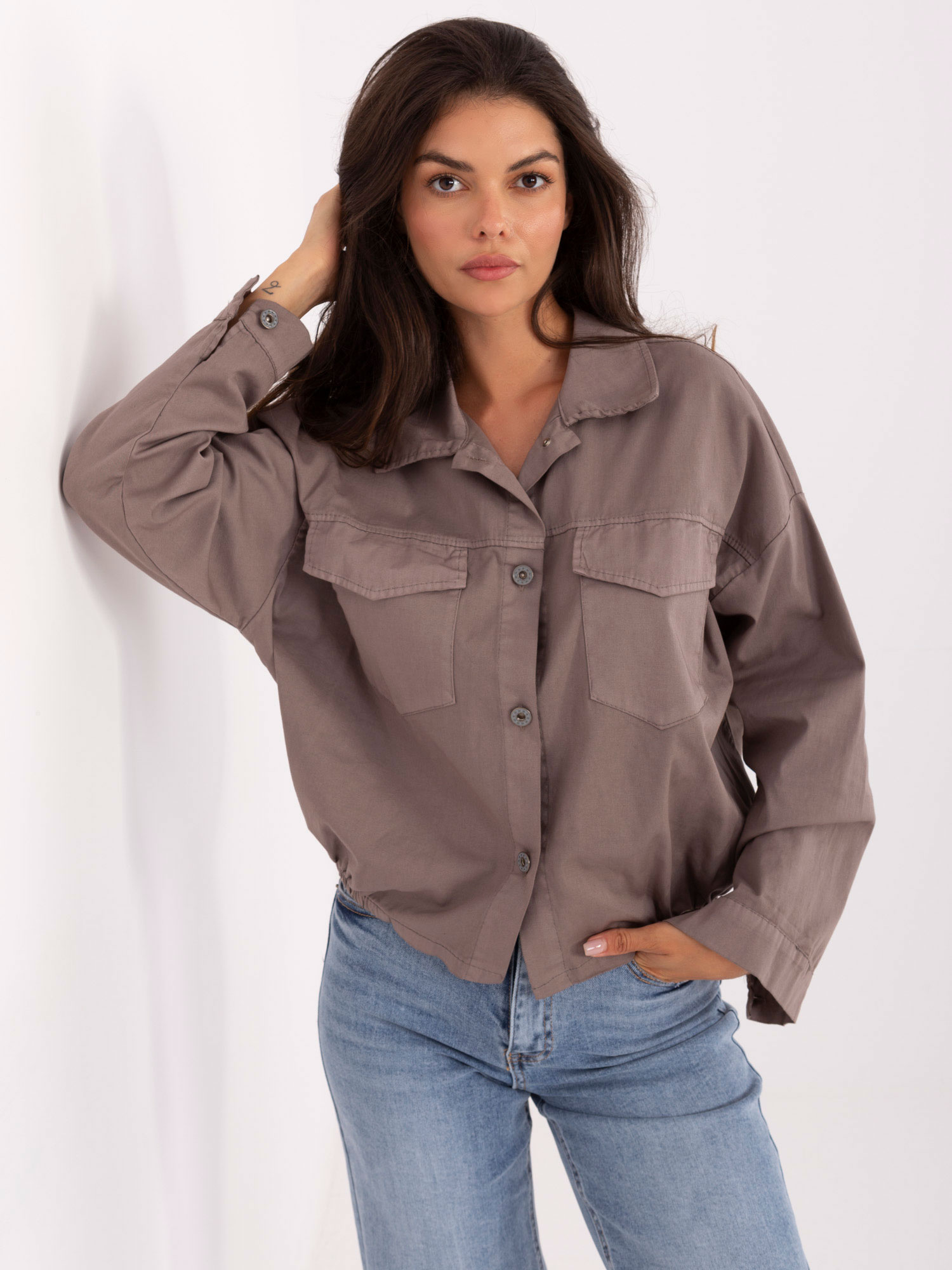 Fango button-up shirt with a collar RUE PARIS.
