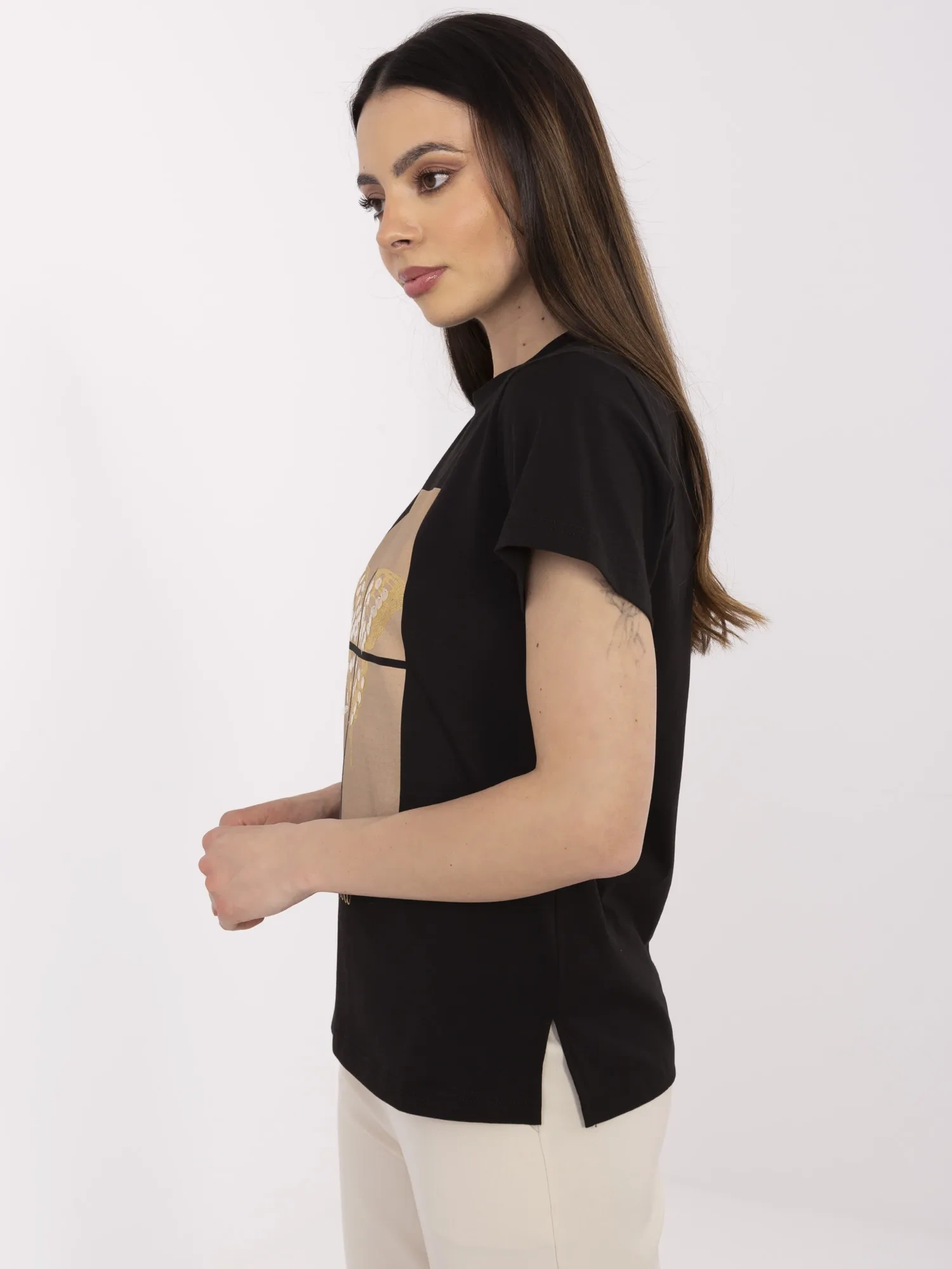 T-shirt czarny