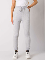 Szare spodnie dresowe damskie Shaila