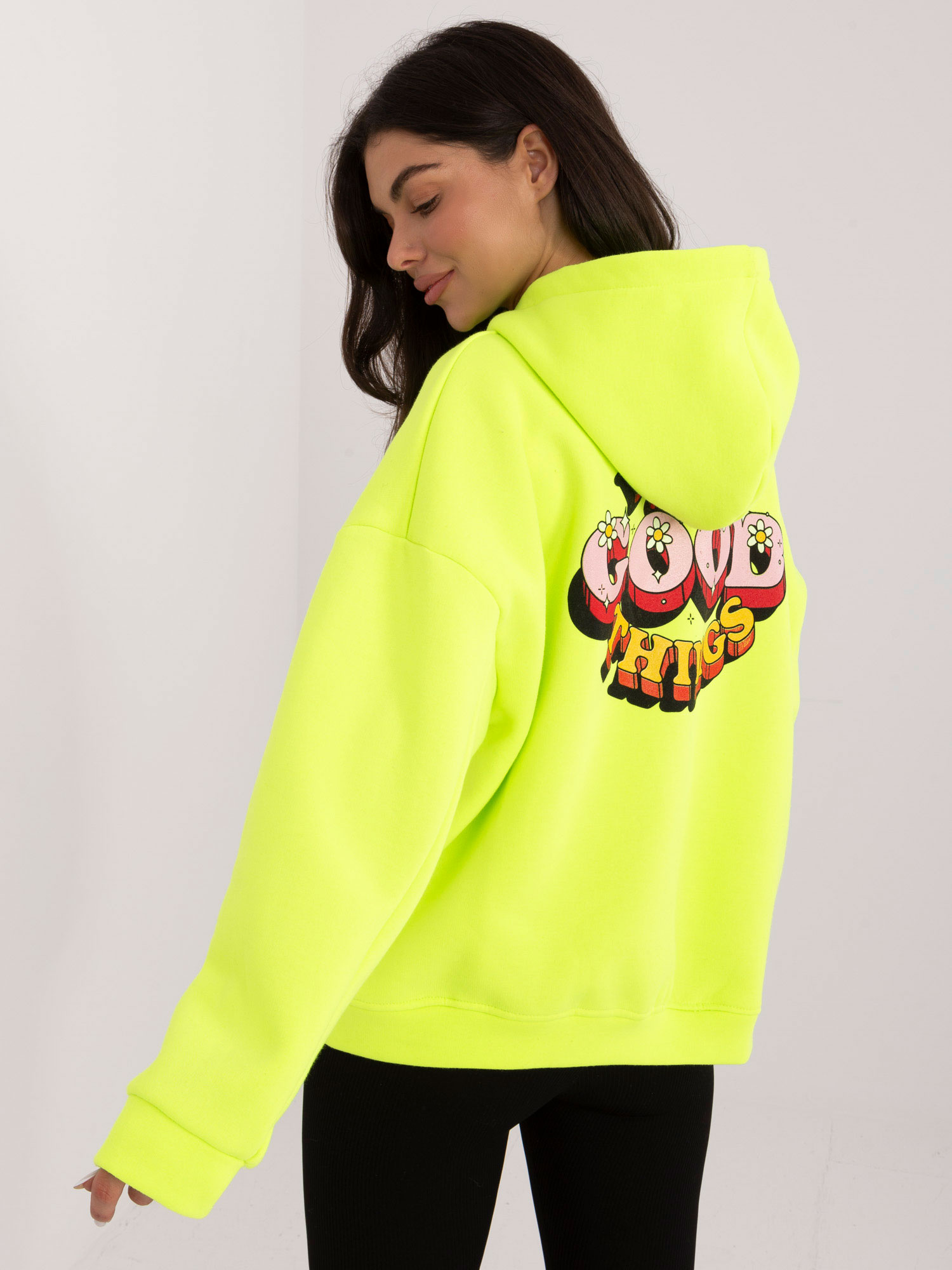 Bluza fluo żółty