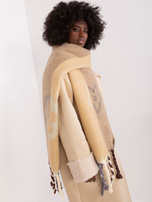 Hurtownia Miętowy zimowy szal damski