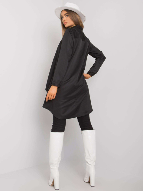 Czarna koszula asymetryczna Gilliana