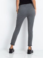 Ciemnoszare spodnie Cadence