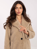 Fango women's sweater with ruffles at the sleeves.