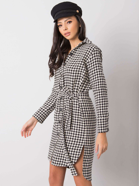 Czarno-biała sukienka Cande