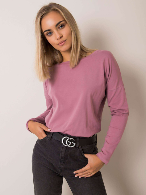 Brudnoróżowa bluzka Larissa