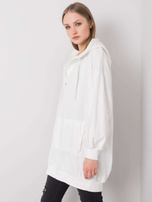 White Hoodie Olive
