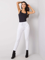 White pants Approachable.
