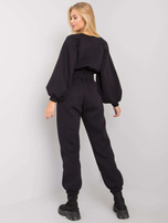 Black women's two-piece set Constanca RUE PARIS.