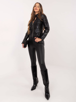 Czarna kurtka Biker