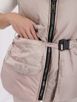 Beige Effie Down Vest