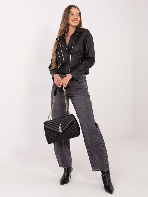 Czarna kurtka ramoneska Cameron