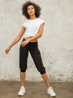 FOR FITNESS Biały t-shirt Keira