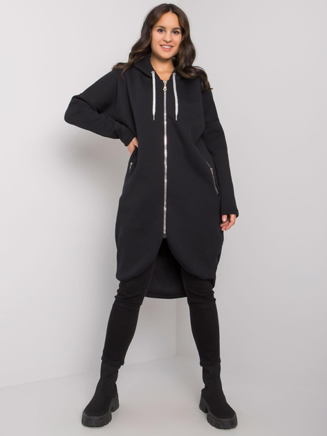 Czarna długa bluza damska Tabby