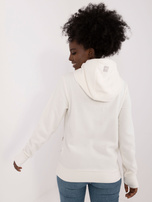 Hurtownia Biała bluza kangurka z kapturem SUBLEVEL