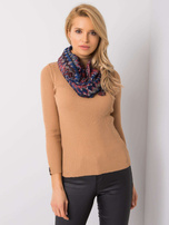 Kobaltowo-czerwona chusta