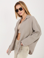 Fango muślinowa koszula z kołnierzykiem