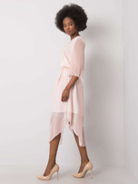 Jasnoróżowa sukienka Yareli