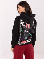 Grafitowa ocieplana bluza z nadrukiem SUBLEVEL