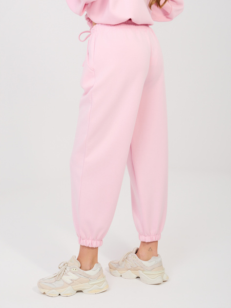 Pastelowy różowy z poduszkami na ramionach RUE PARIS