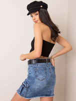 Niebieska spódnica Calista