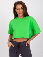 Light green short t-shirt Viola