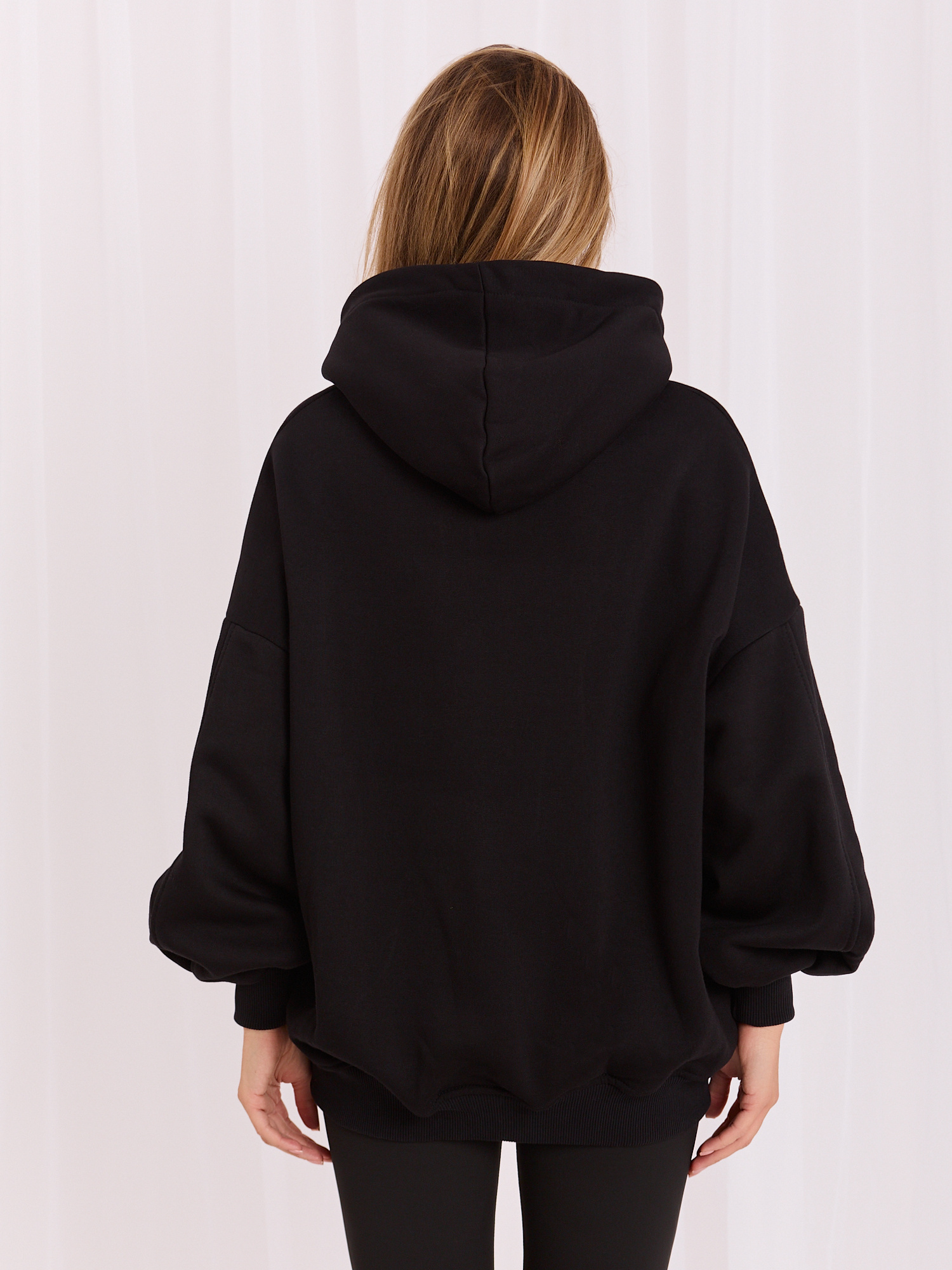 Czarna bluza z kiszeniami Lille RUE PARIS