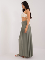 Hurt Khaki rozkloszowana spódnica 2w1 Clarence OCH BELLA