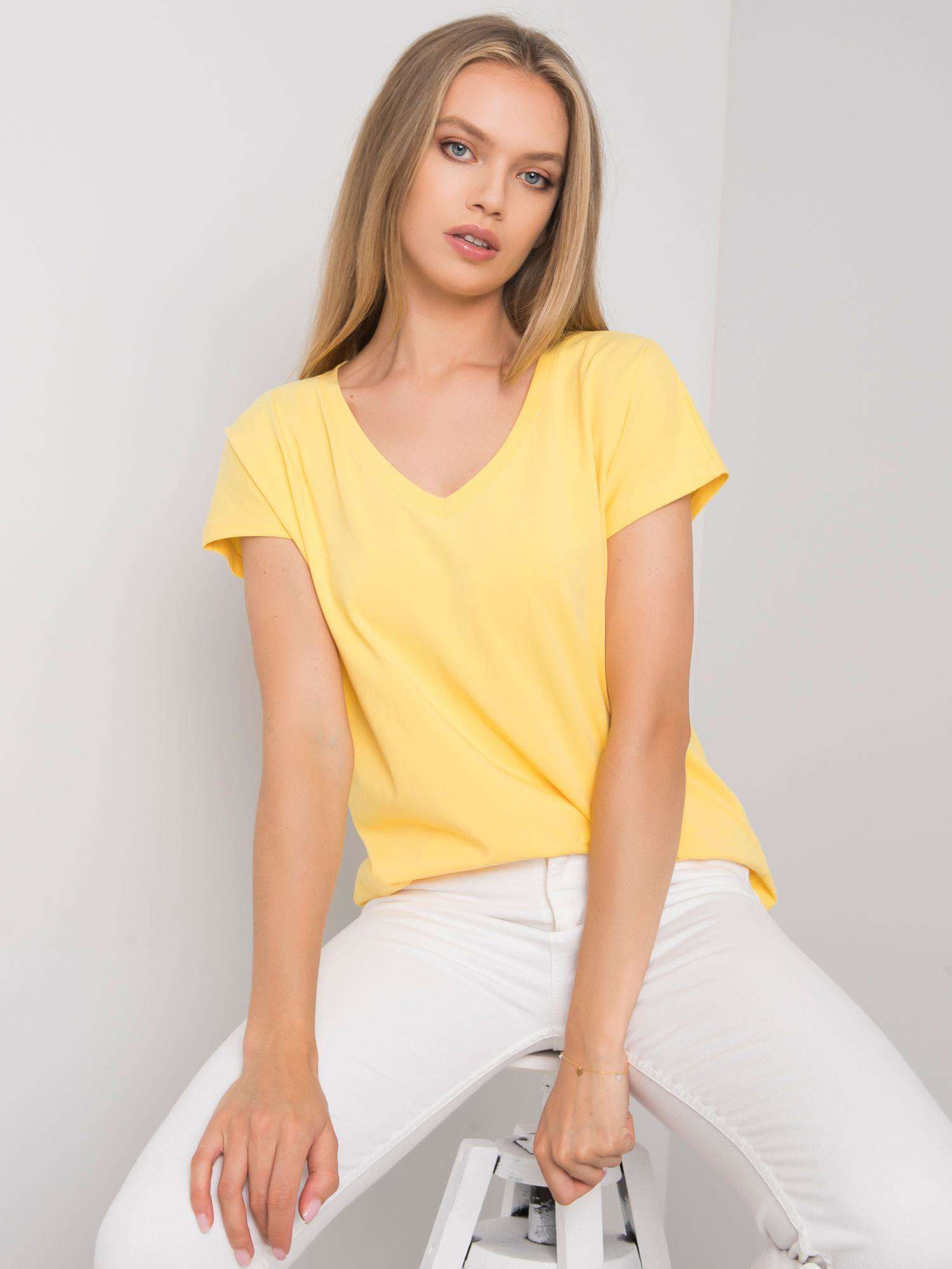 Żółty t-shirt Emory