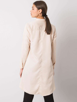 Beżowa koszula asymetryczna Gilliana