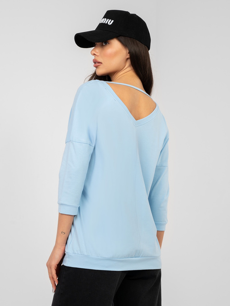 Pastelowa niebieska bluzka oversize RUE PARIS