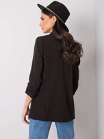 Czarna marynarka damska Eva OCH BELLA