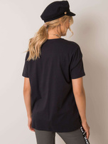 Schwarzes T-Shirt Amy, DU KENNST MICH NICHT.