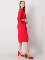 Czerwona sukienka koktajlowa Alethea