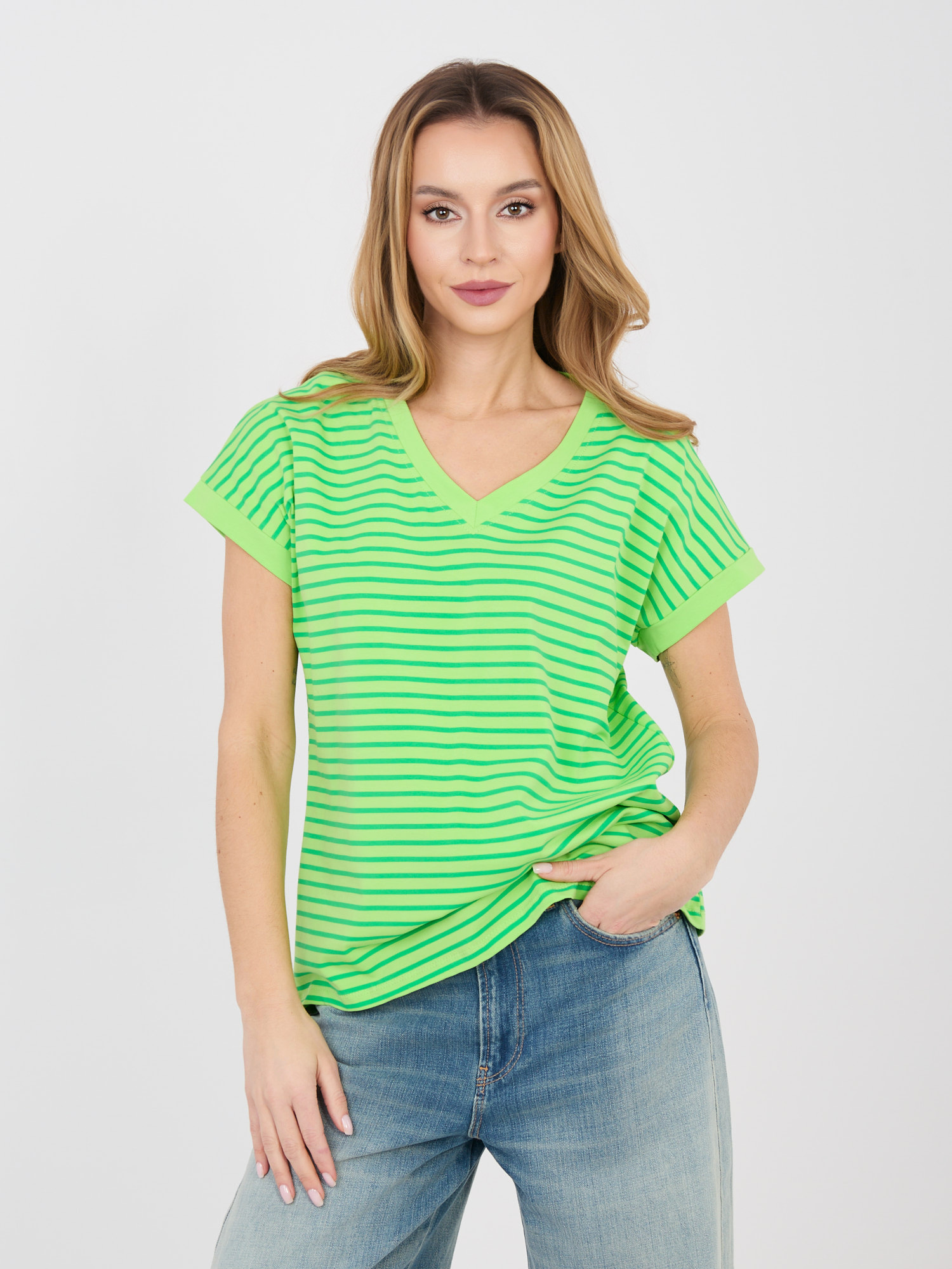 T-shirt jasny zielony