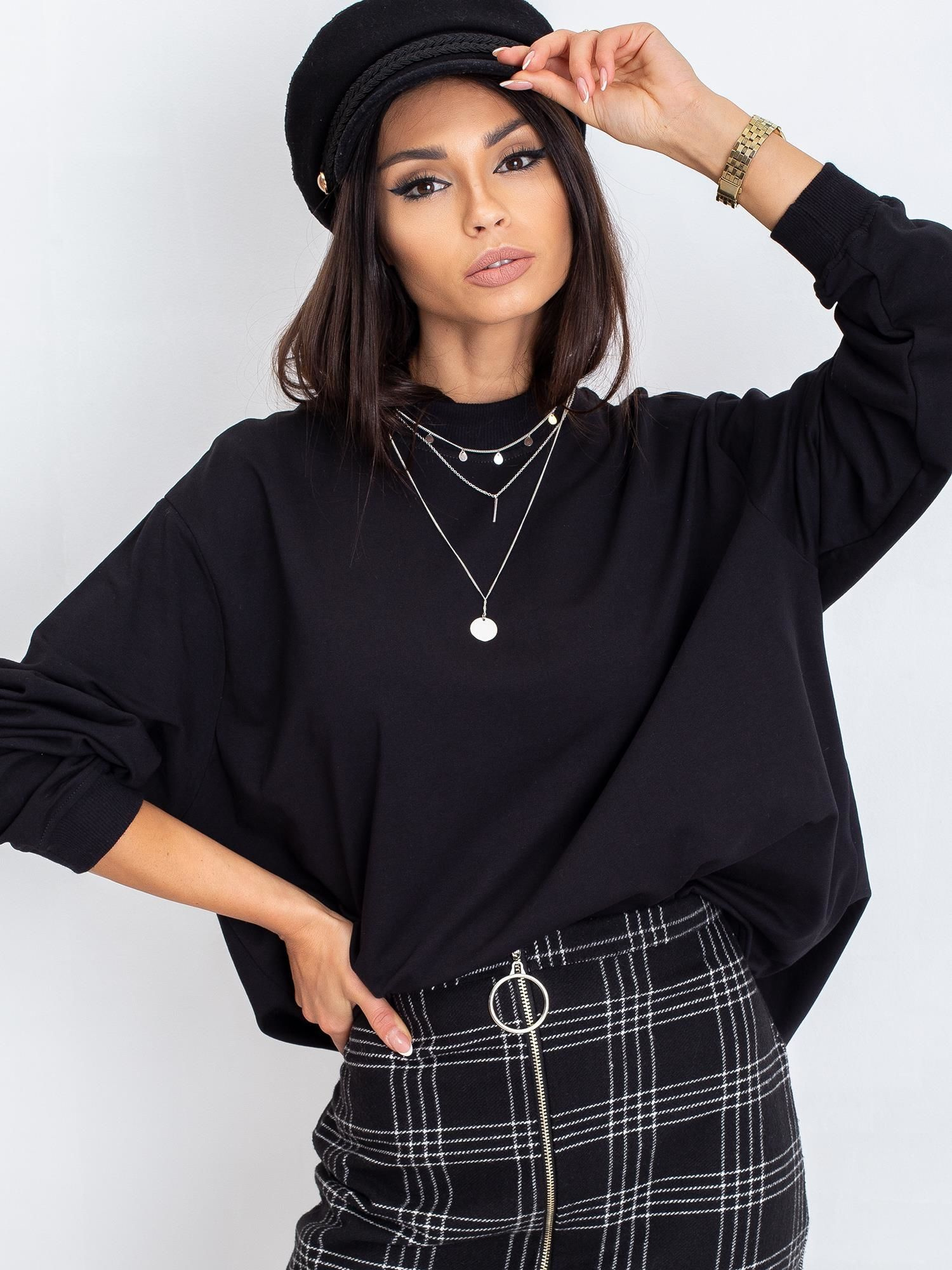 Czarna bluza Twist