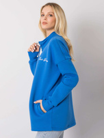 Dunkelblaue Sweatshirt ohne Kapuze Jasmine RUE PARIS.