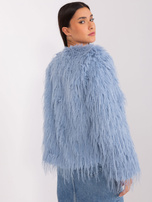 Hurt Szaro-niebieska kurtka przejściowa z podszewką