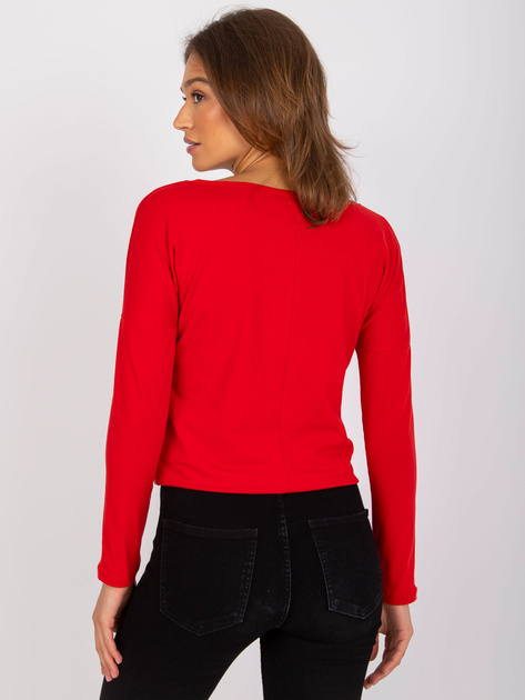 Czerwona bluzka Carla