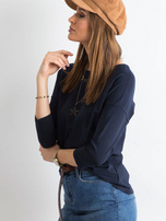 Granatowa bluzka April